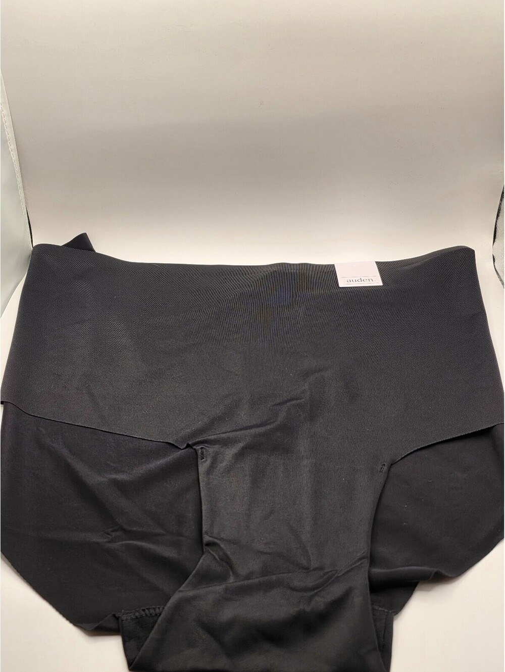Two Women's Auden Luxury Collection Bonded Microfiber Briefs - 4XL - Black - BNW